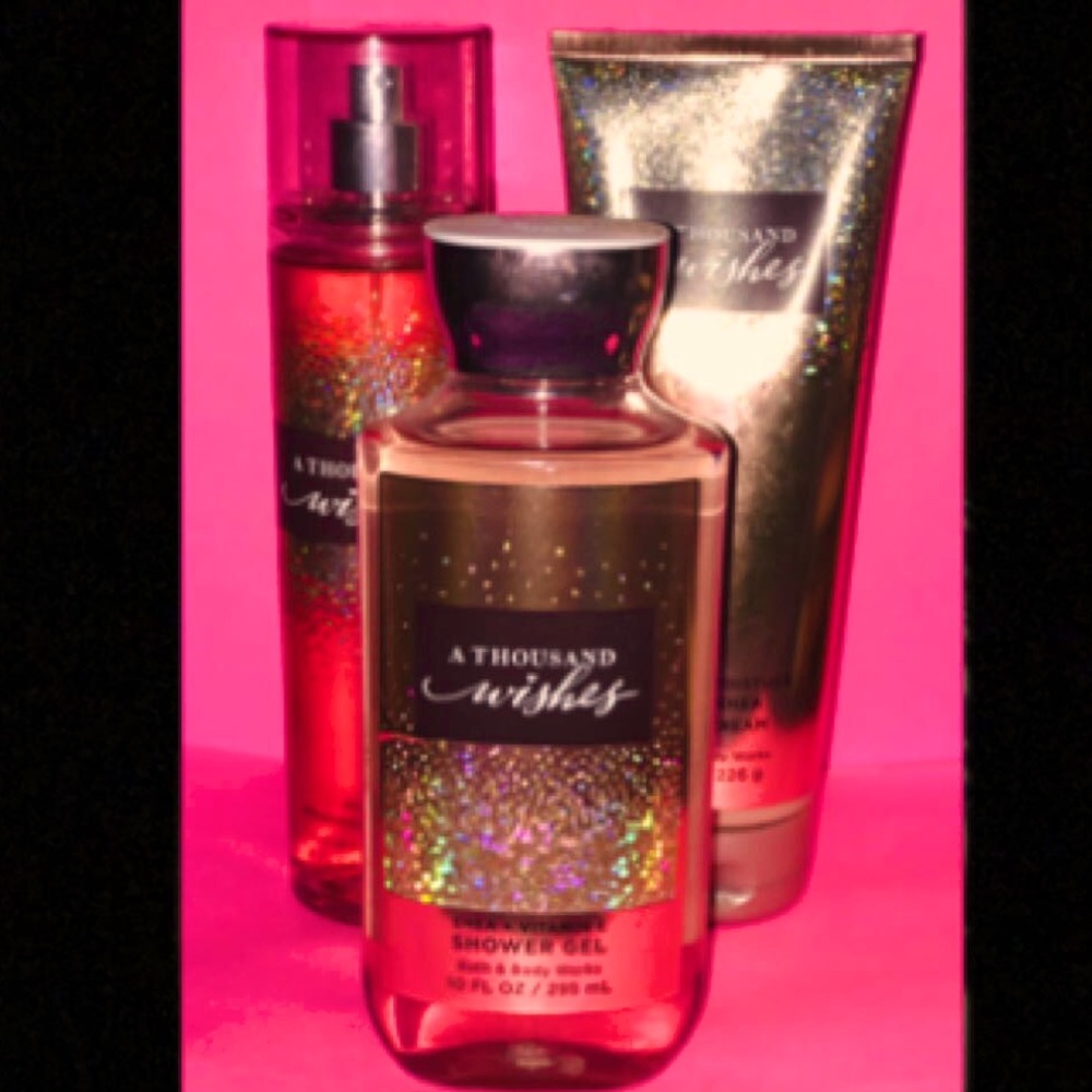 Bath & Body works 1000 wishes set